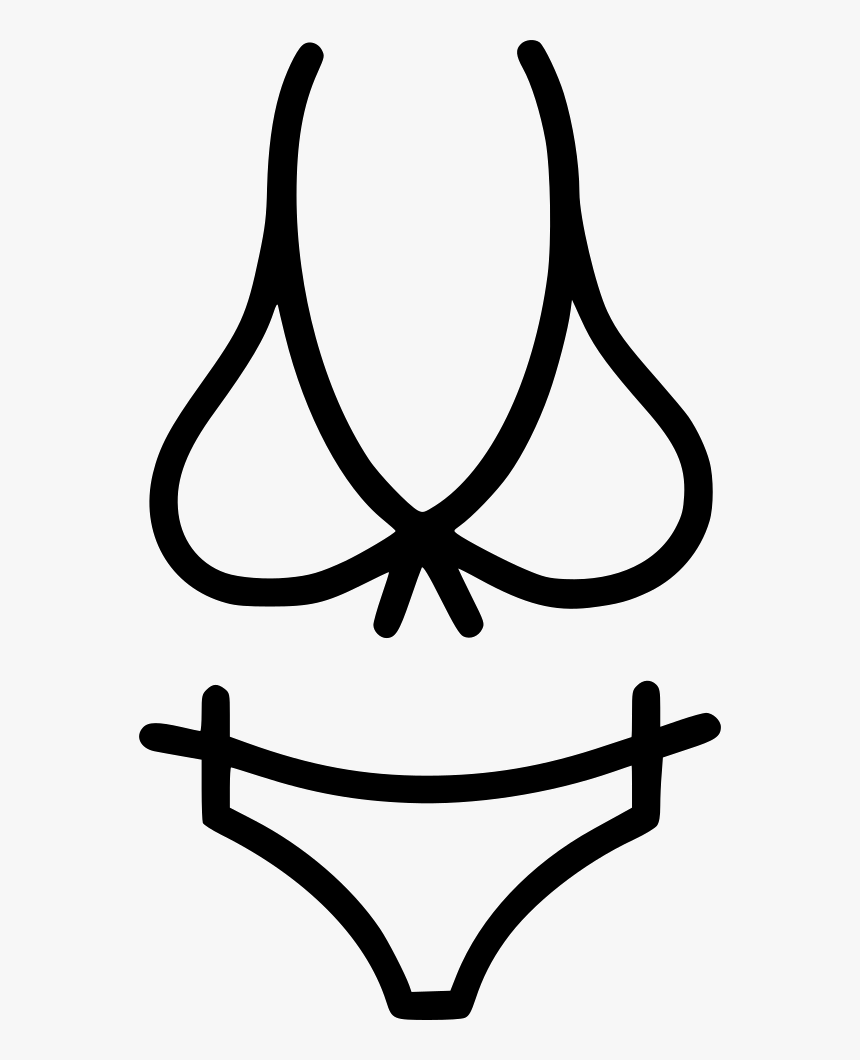 Cloth Women Bra Panties Under Garments Svg, HD Png Download
