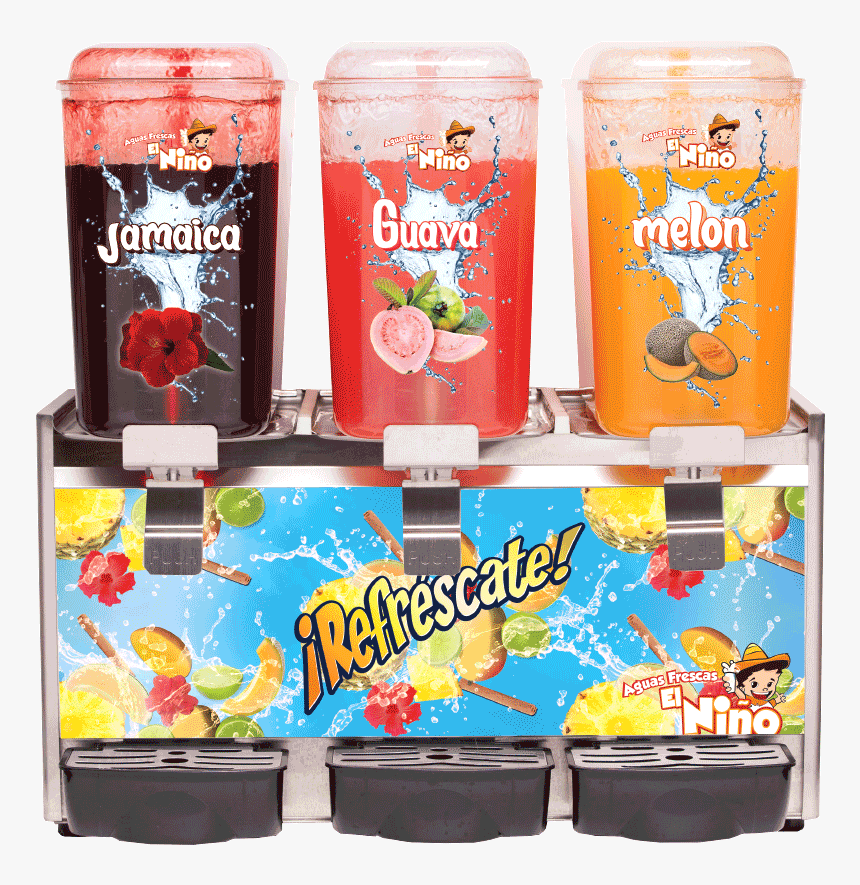 Aguas Frescas 3 Bowl Domper S, HD Png Download