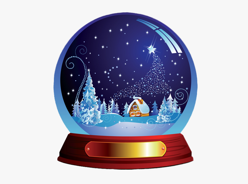 Winter Snow Globes Christmas, HD Png Download