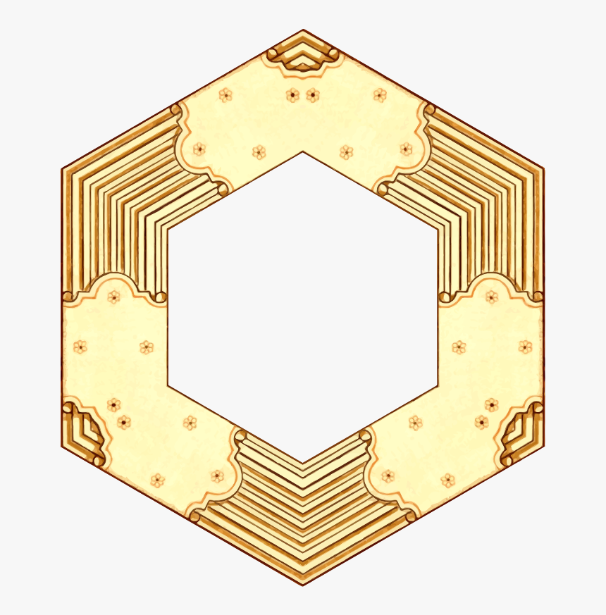 Hexagonal Frame 4, HD Png Download