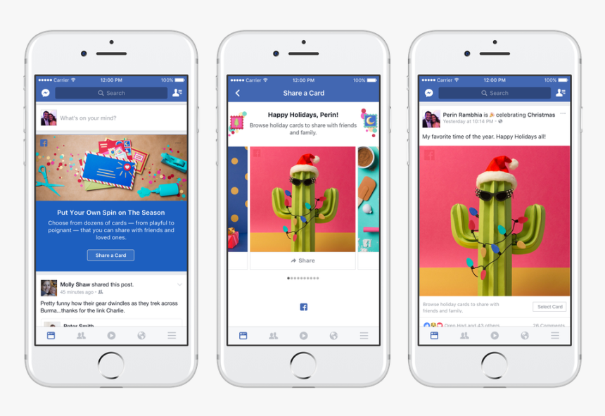 Facebook Reactions Png, Transparent Png