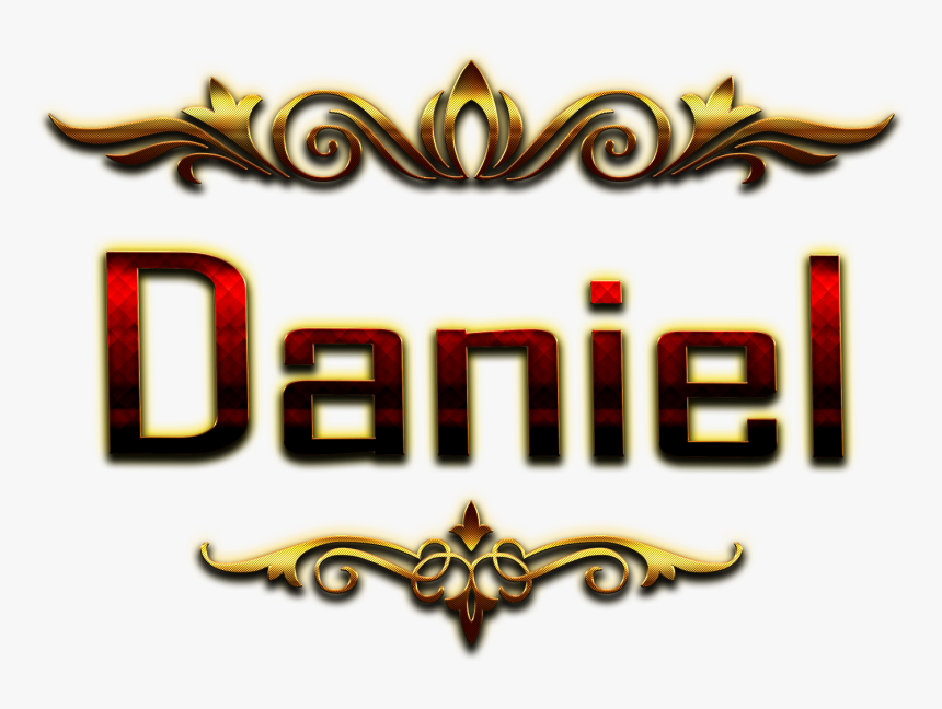 Daniel Decorative Name Png, Transparent Png , Transparent Png Image PNGitem