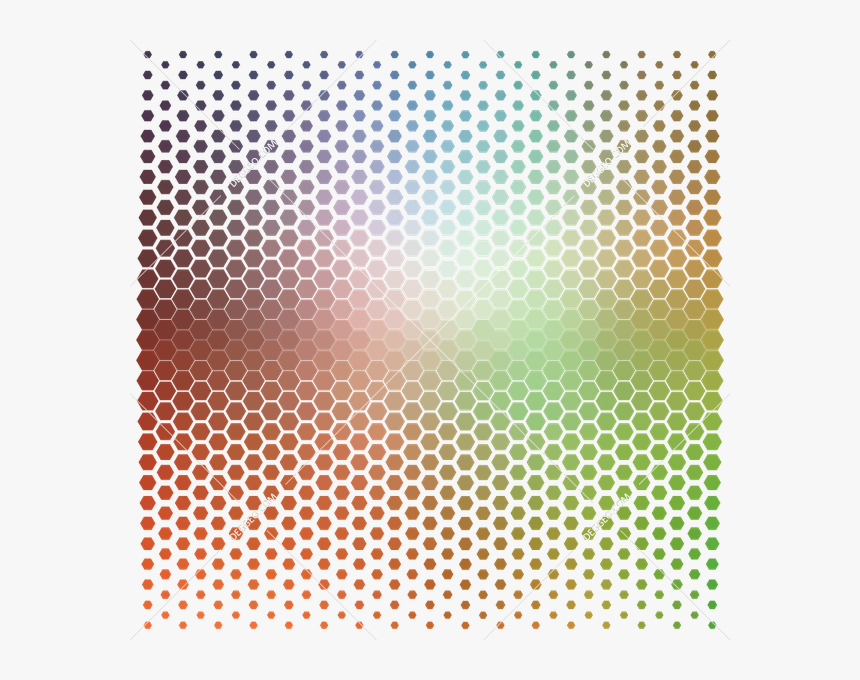 Halftone Dotted Hexa Degrade Bombay Eunry, HD Png Download