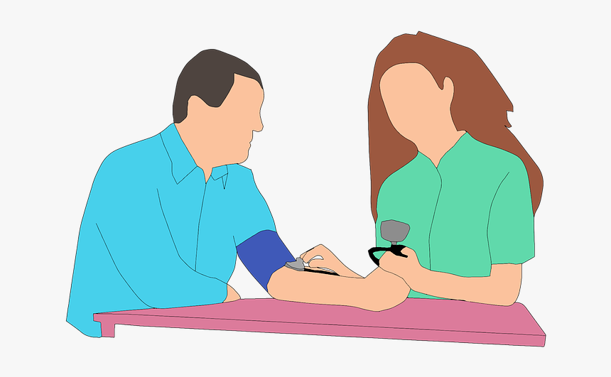 Blood Pressure, Nurse, Sick, Medical, Care, HD Png Download