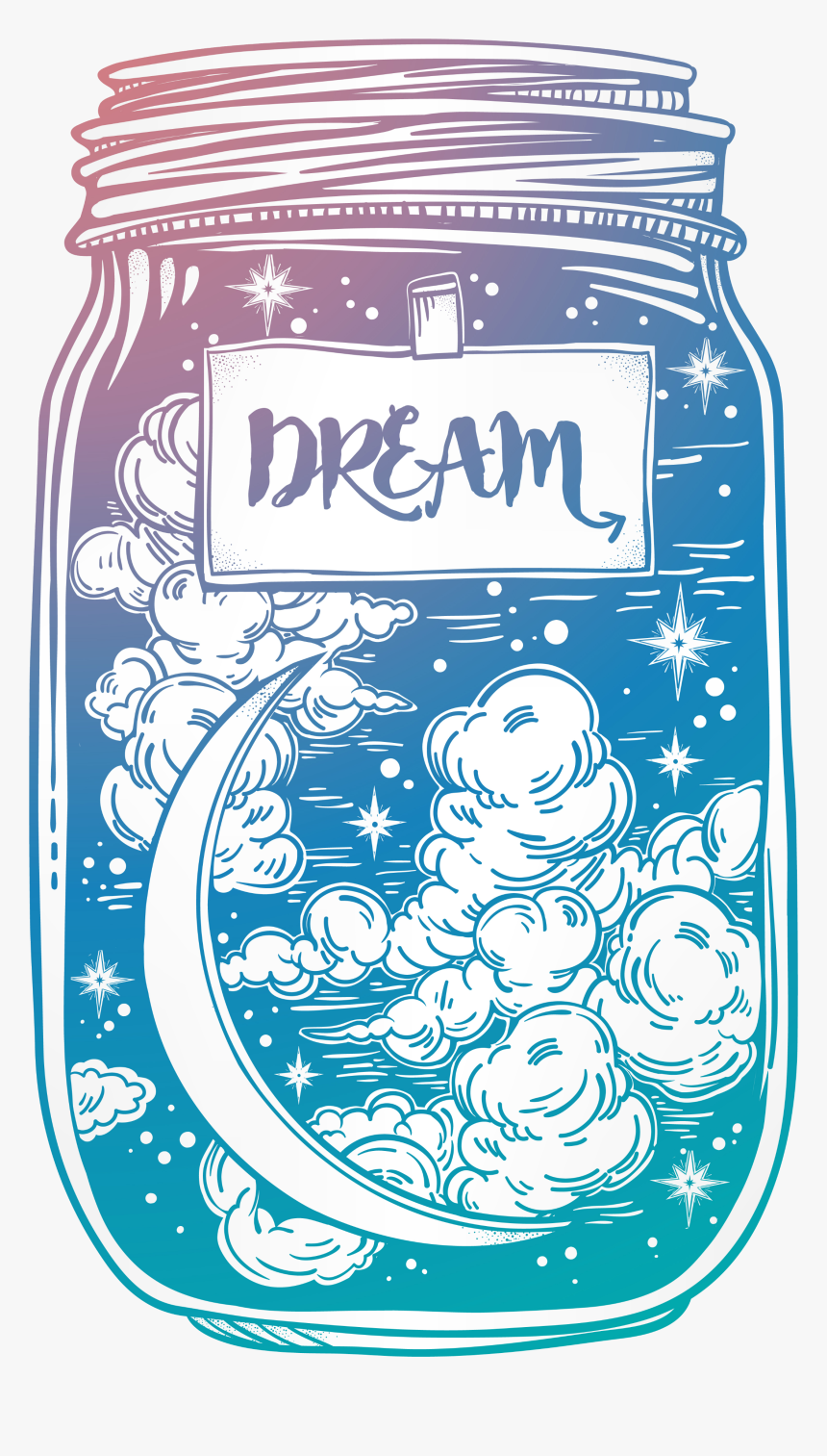 Tattoo Jar Symbol Sky Night Drawing Clipart, HD Png Download