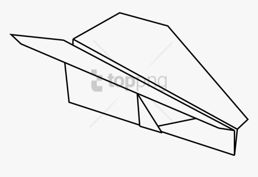 Free Png Diagram Of A Paper Airplane Png Image With, Transparent Png