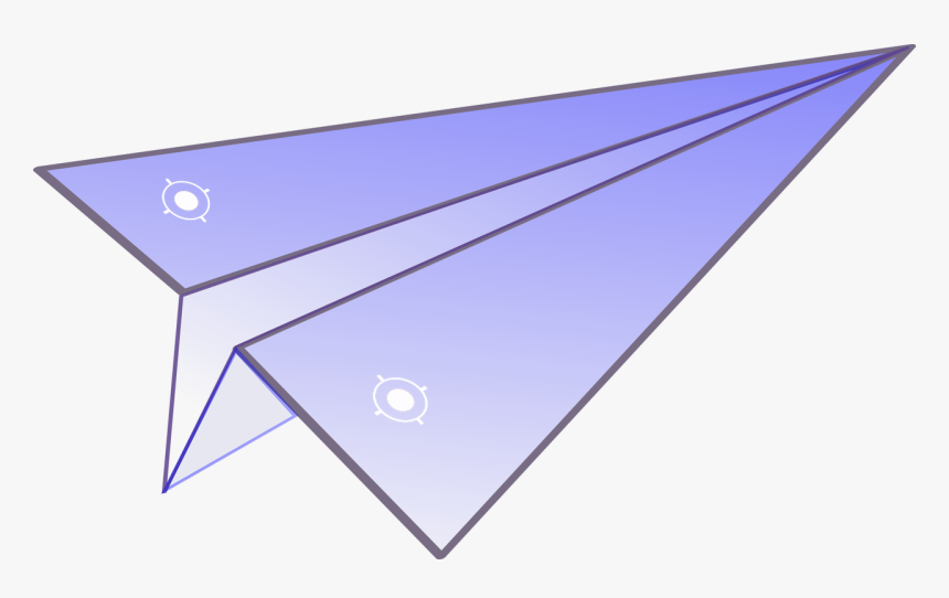 Paper Airplane Png, Transparent Png
