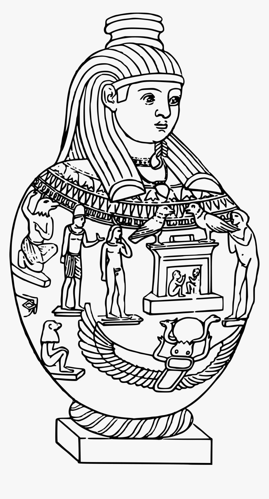 Canopic Jar Clip Arts, HD Png Download