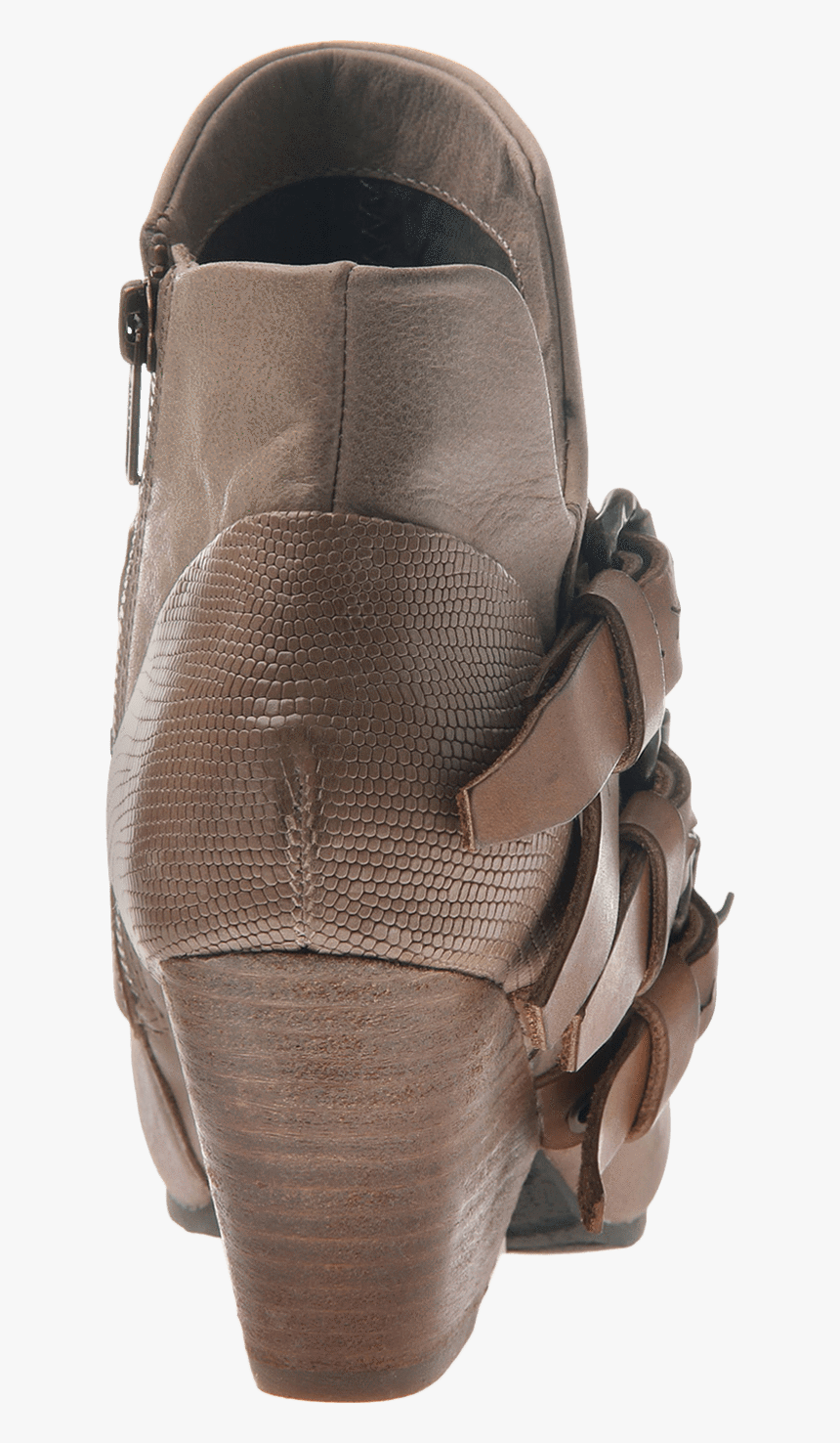 Lasso Women S Ankle Boots In Pecan Back View 
 Class, HD Png Download