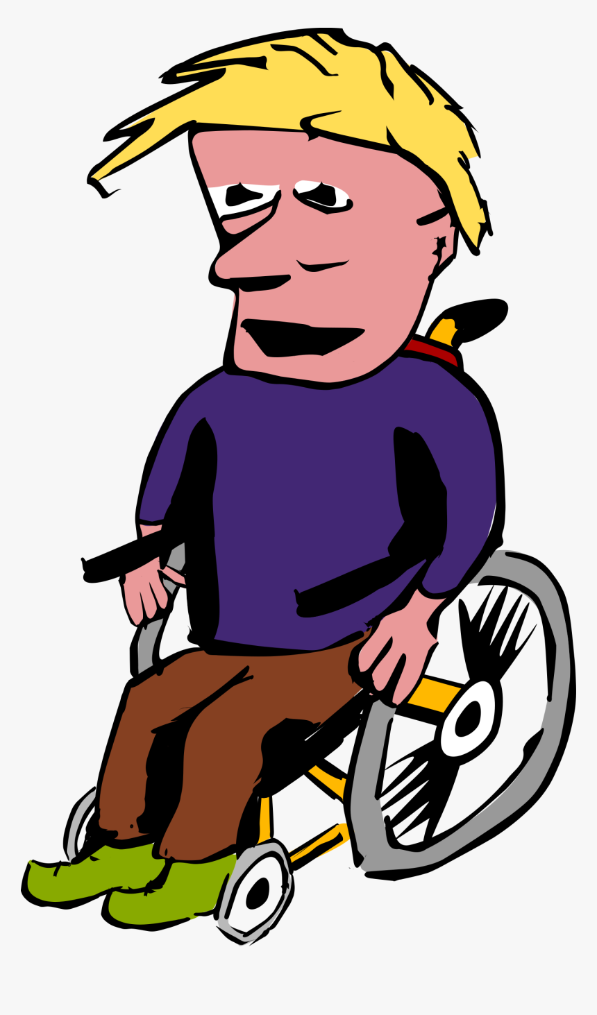 Man In Wheelchair Clip Arts, HD Png Download