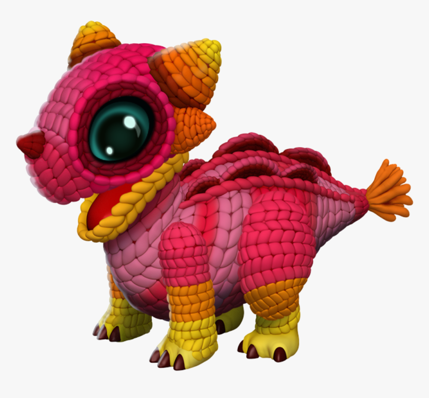 Yarn Dragon Baby, HD Png Download