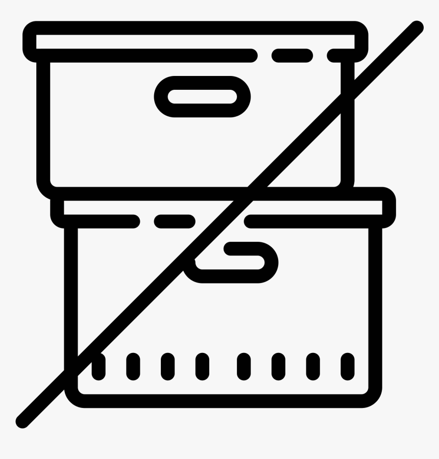 Do Not Stack Icon, HD Png Download