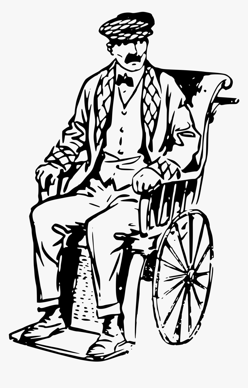 Wheelchair Man Clip Arts, HD Png Download