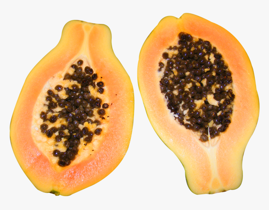 Half Cut Papaya Png Image - Papaya Board Transparent Background, Png Download