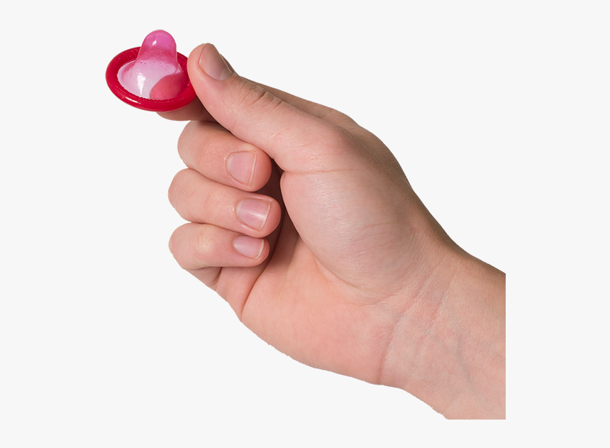 Hand Holding A Condom - Hand Holding Condom Png, Transparent Png