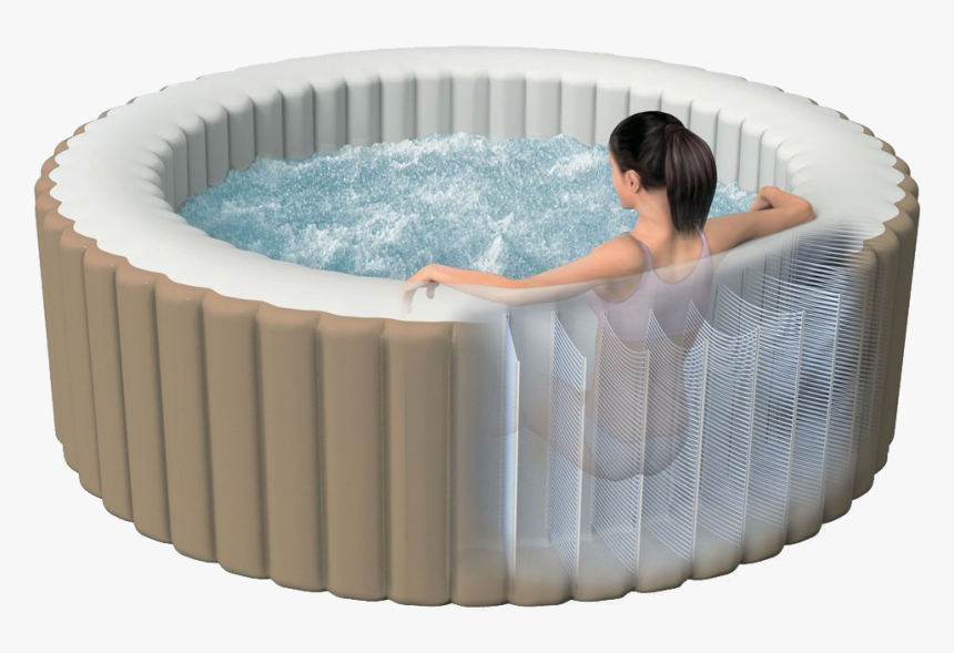 Download Jacuzzi Bath Png Clipart - Inflatable Hot Tub With Jets, Transparent Png