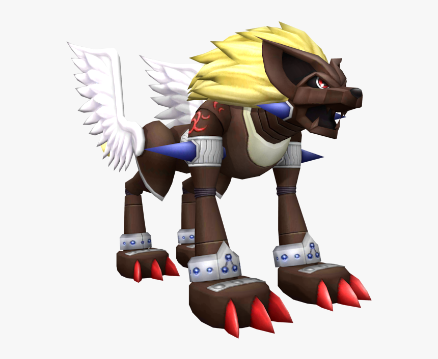 Model And Leopards - Digimon Duftmon Leopard Mode, HD Png Download