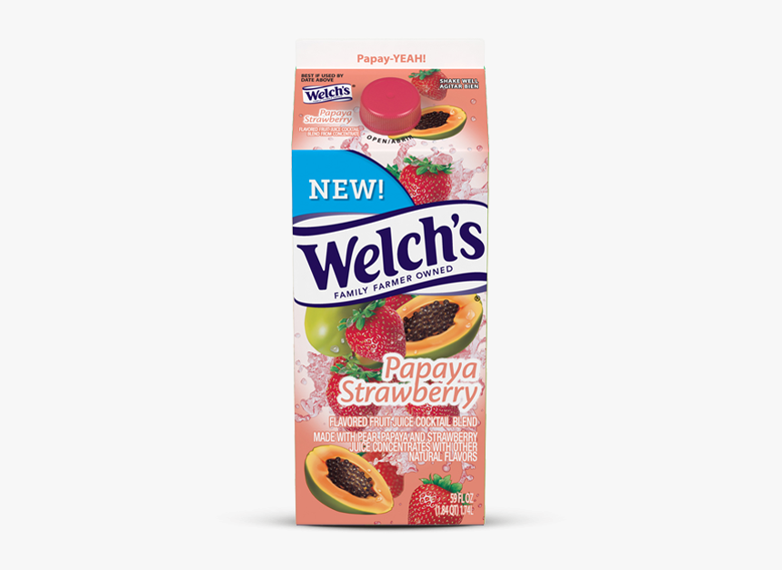 Thumbnail - Welch's Papaya Strawberry, HD Png Download