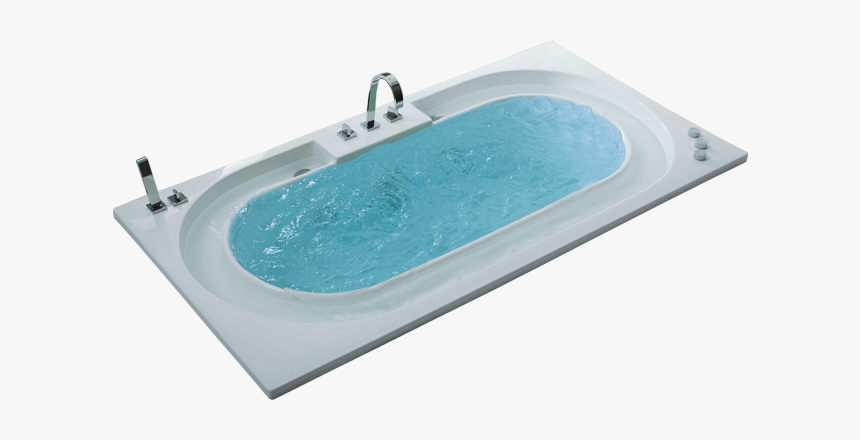 Riverflow Premium Bathtub - Water In Bathtub Png, Transparent Png