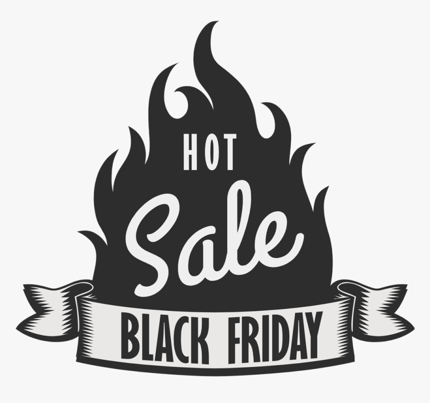 Black Friday Clipart Png - Black Friday Hot Sale, Transparent Png