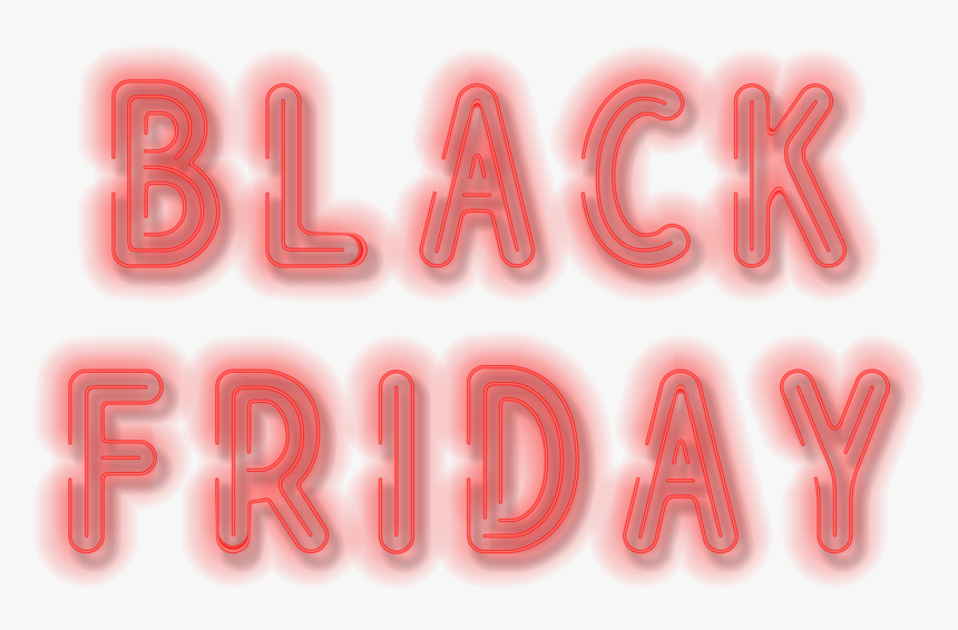 Black Friday Neon Png , Png Download - Transparent Neon Letter Png, Png Download