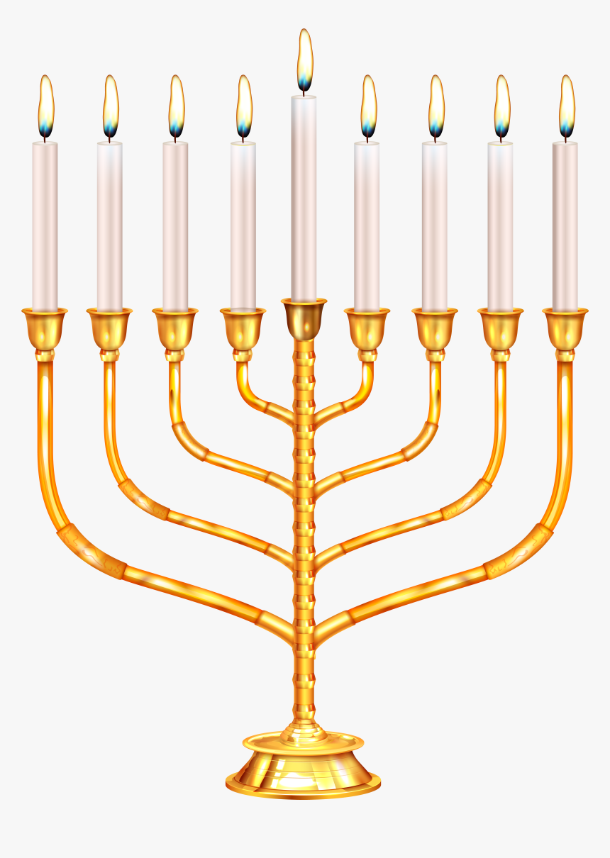 Menorah Png Clip Art - Transparent Menorah Png, Png Download