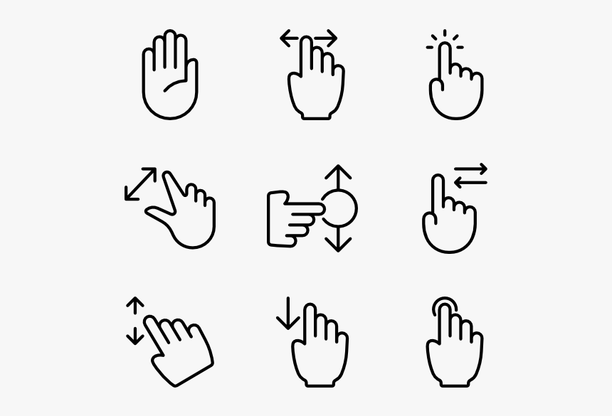 Gesture - Hand, HD Png Download