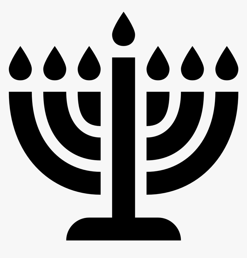 Menorah Icon - Menorah Symbol Png, Transparent Png