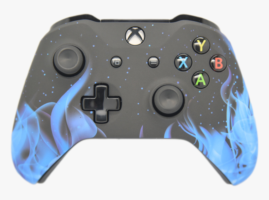 Blue Flame Xbox One Controller, HD Png Download