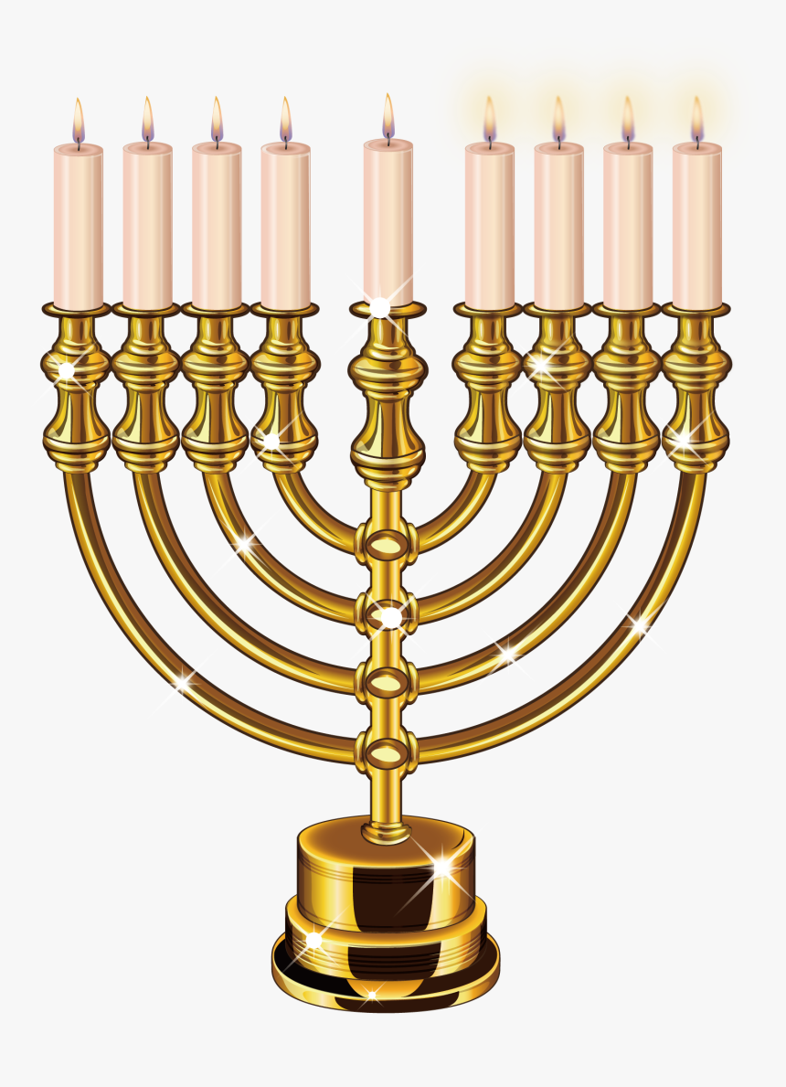 Menorah - Candle Holder Png, Transparent Png , Transparent Png Image