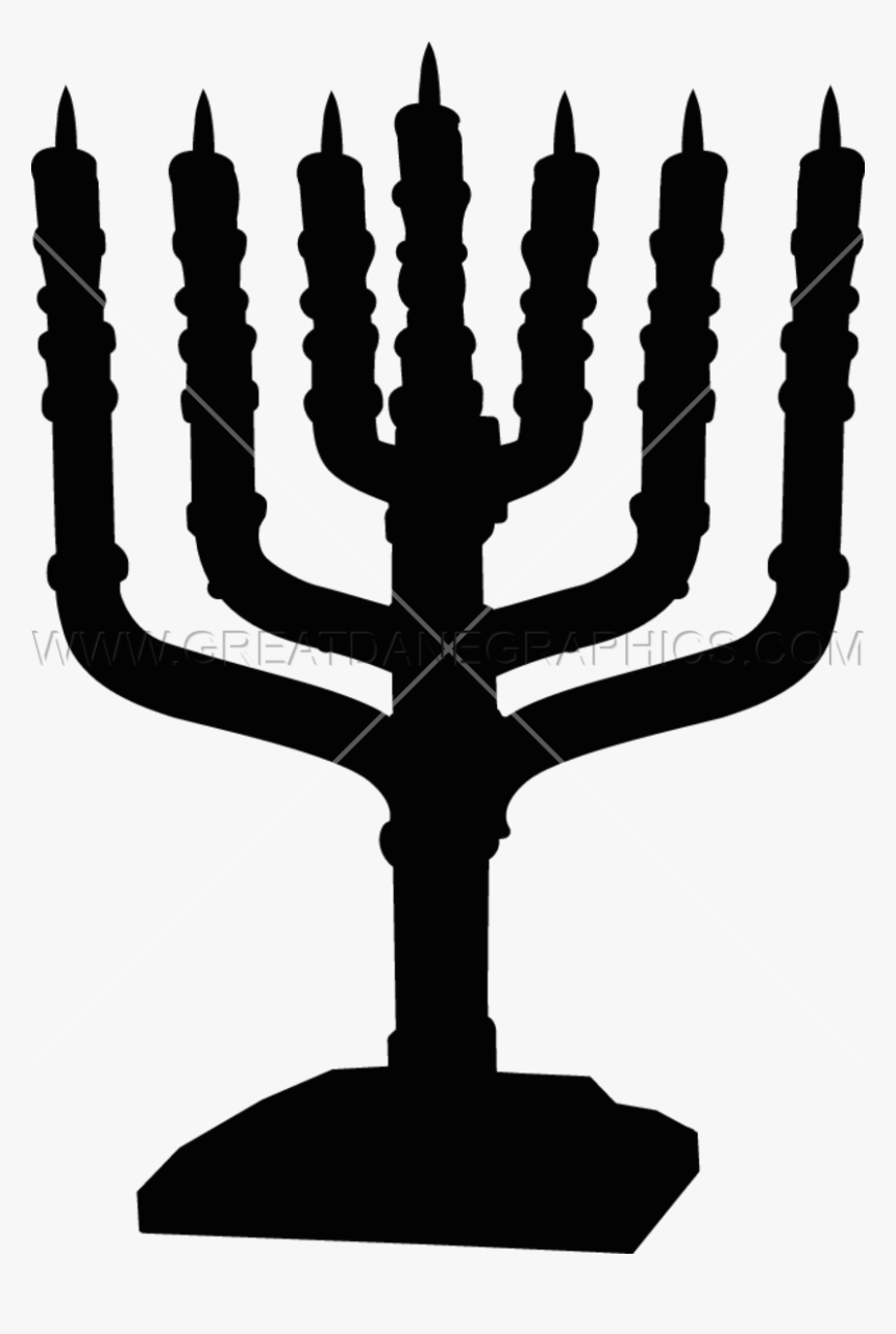 Menorah & Dreidel - Hanukkah, HD Png Download