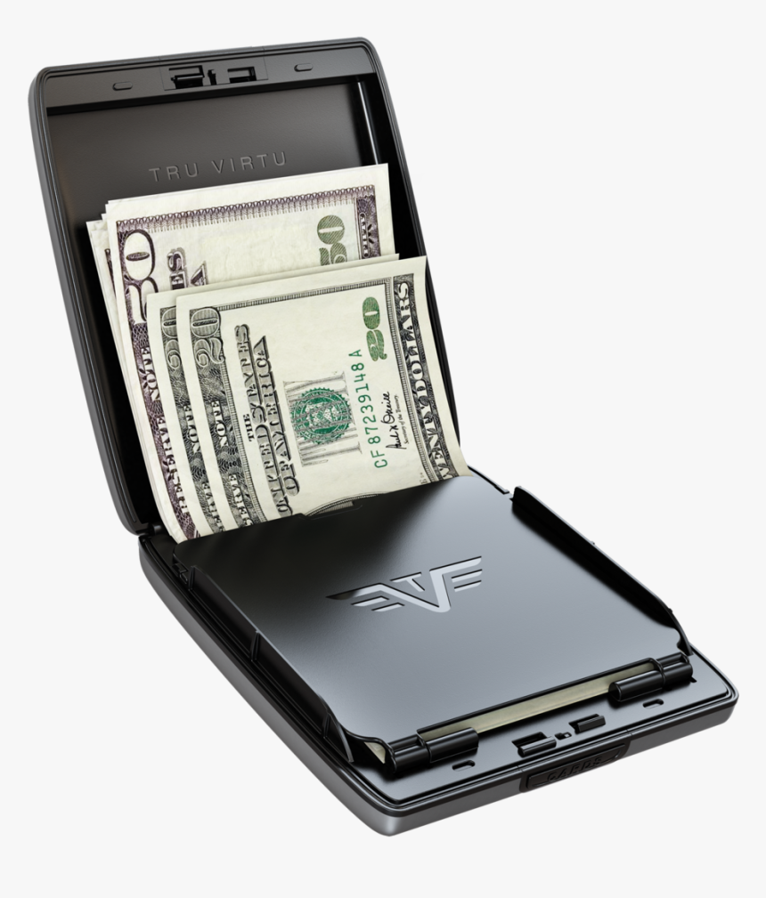 Tru Virtu® Wallet Money & Cards Purple Rain - Tru Virtu, HD Png Download