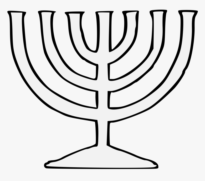 Heraldic Menorah, HD Png Download