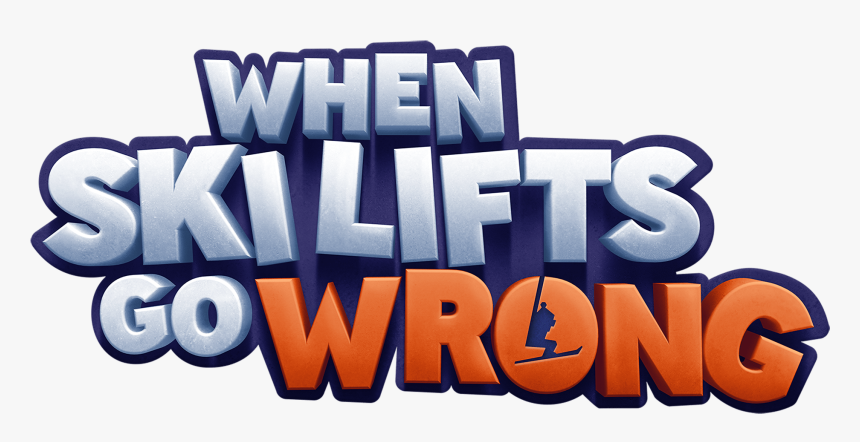 Curve Digital And Hugecalf Studios’ Comical Construction - Ski Lifts Go Wrong Logo, HD Png Download