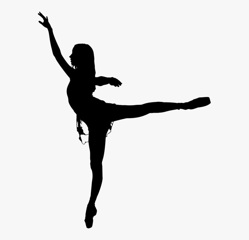 Performing Arts,choreography,ballet Dancer - Silhouette, HD Png Download