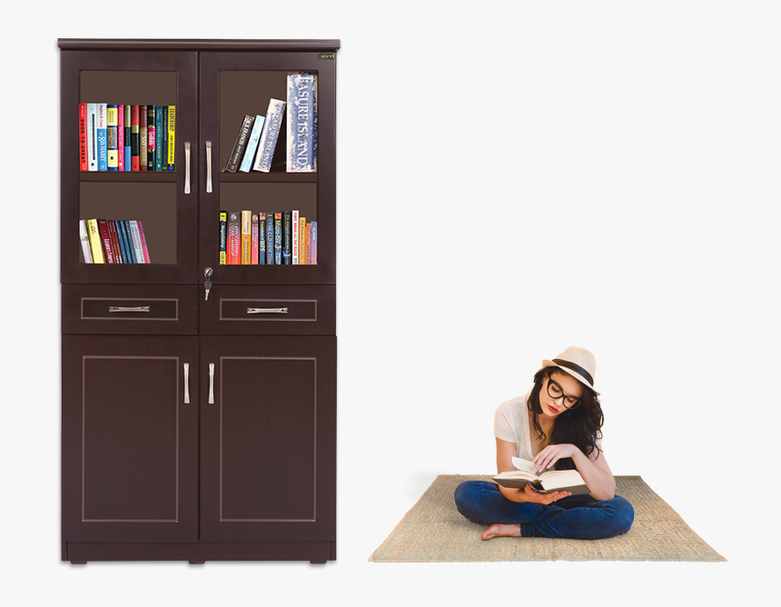 Furniture Manufacturers In India - Small Study Table With Book Self, HD Png Download