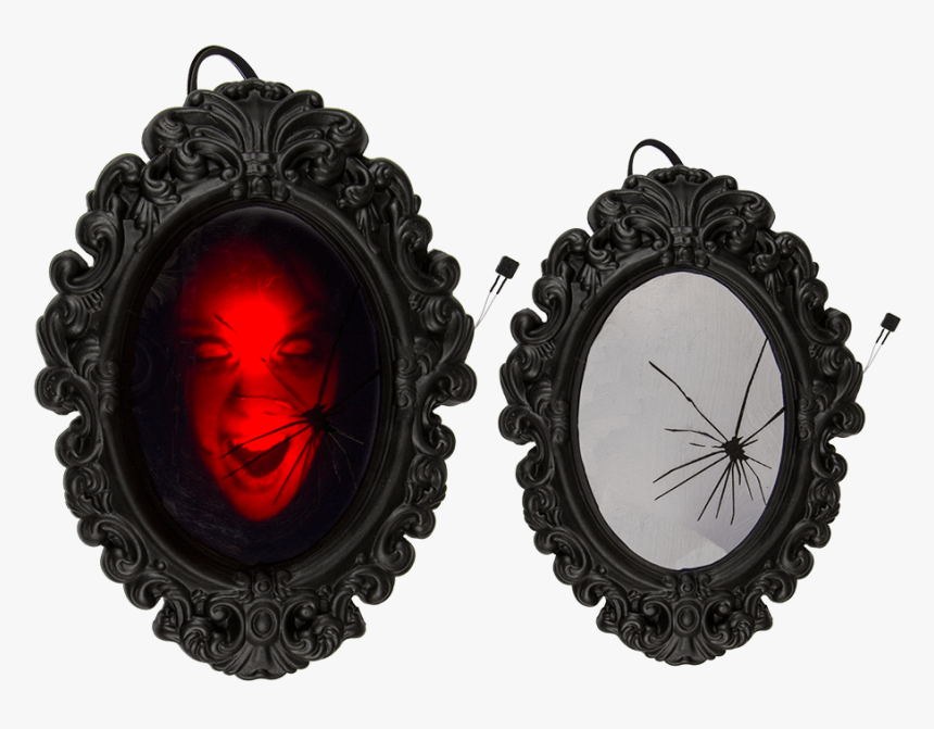 Tete De Mort Dans Un Miroir, HD Png Download
