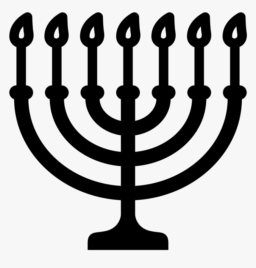 The Noun Project - Menorah Icon, HD Png Download