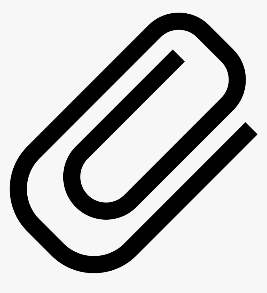 Simpleicons Business Paper Clip Rotated Spiral , Png, Transparent Png