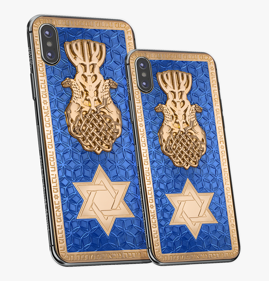 Caviar Iphone Xs Credo Menorah - Cartoon, HD Png Download