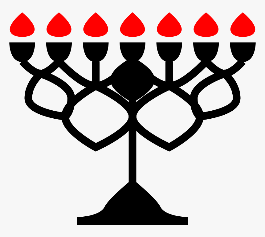 Menorah - Hanukkah, HD Png Download