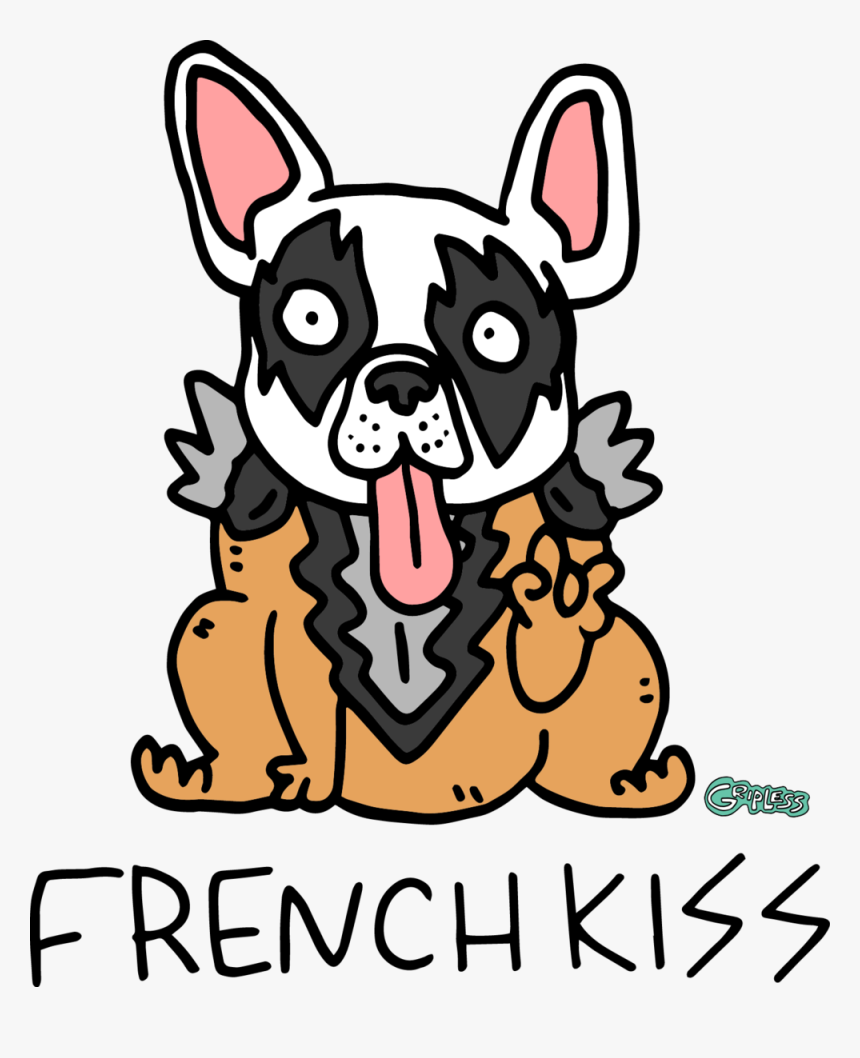 Clip Tag Bulldog - French Bulldog, HD Png Download