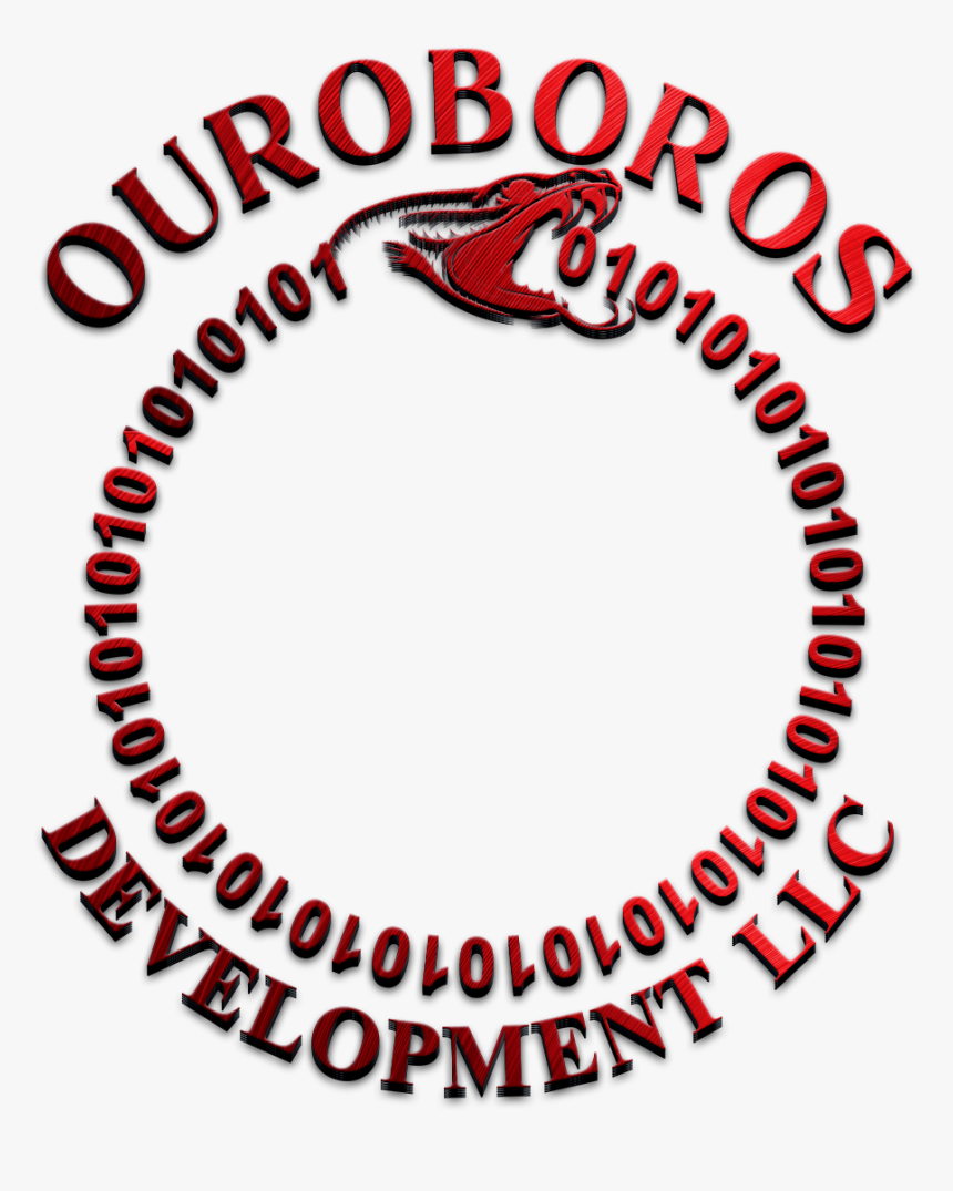 Ouroboros Development Logo - Circle, HD Png Download