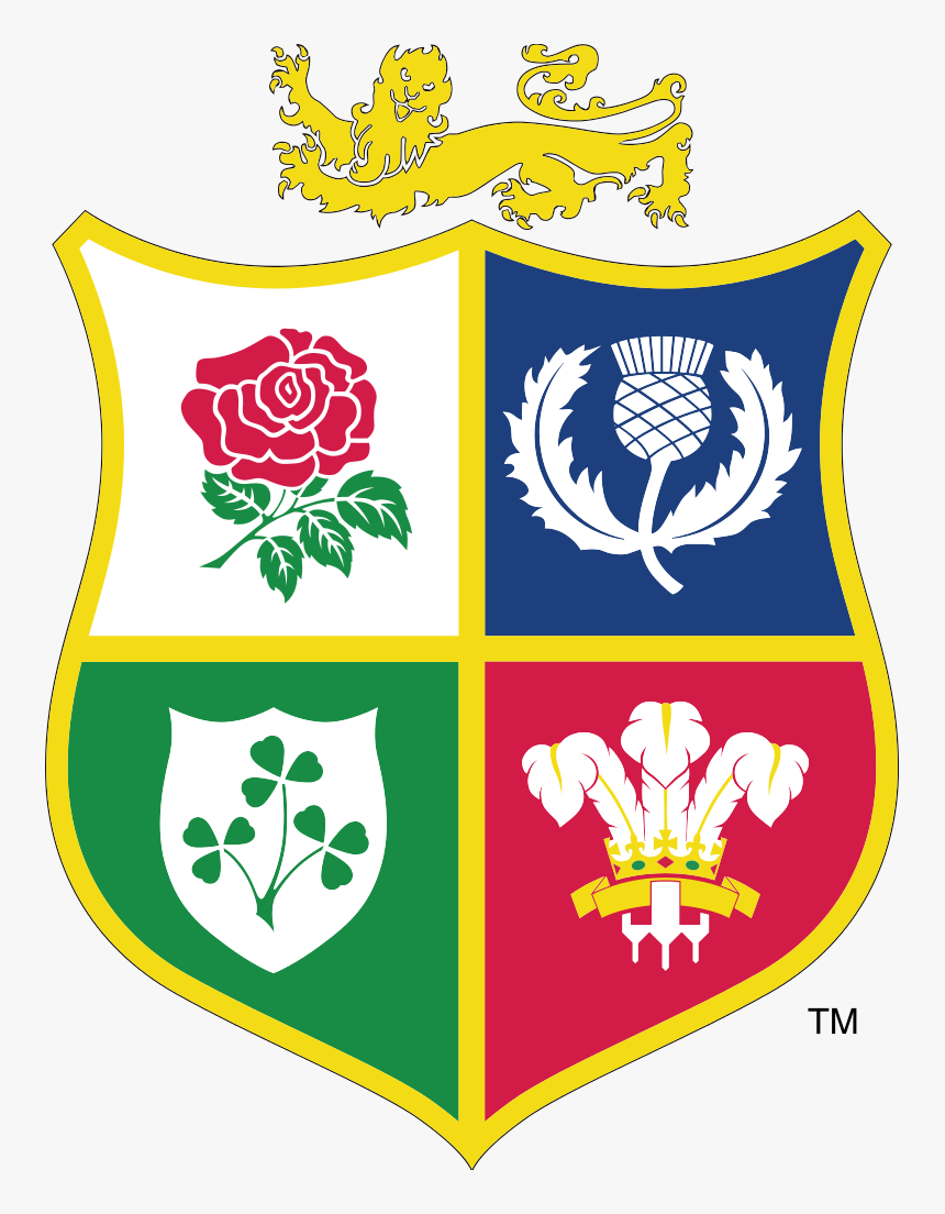 British Irish Scottie Tattoo - British And Irish Lions Logo, HD Png Download