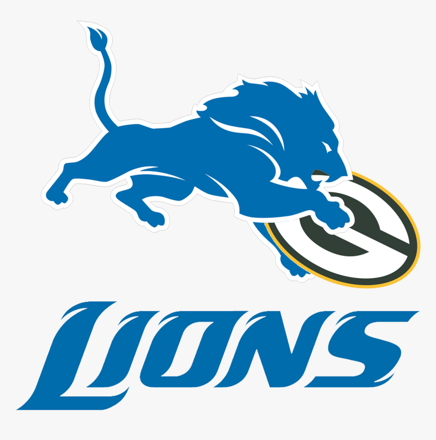 Lets Go Lions, Sweep The Pack 1 Day Left - Transparent Detroit Lions Logo, HD Png Download