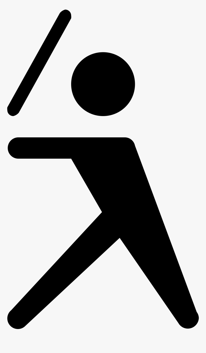 Line Svg Baseball - Beisbol Simbolo, HD Png Download