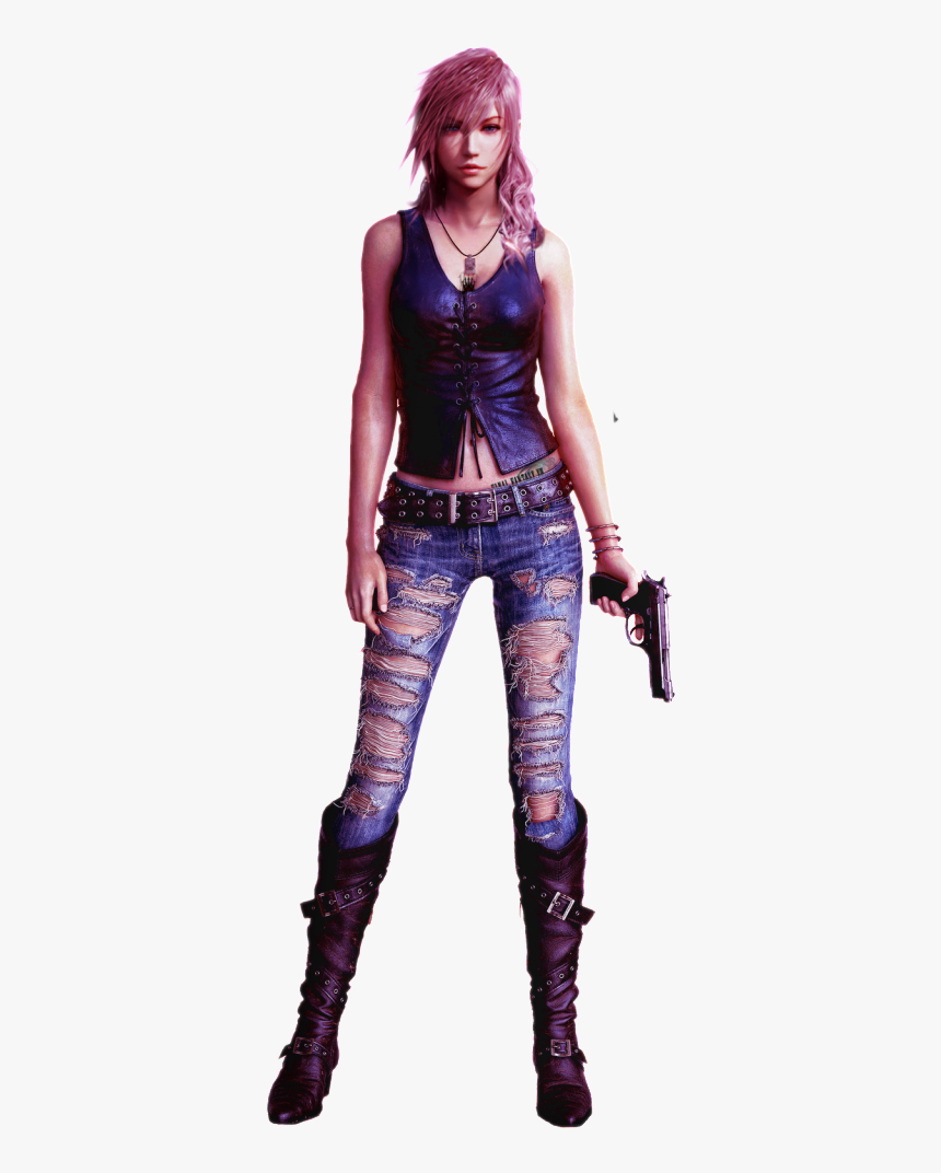 Final Fantasy Xiii Final Fantasy Xiii 2 Final Fantasy - Lightning Final Fantasy Clothes, HD Png Download