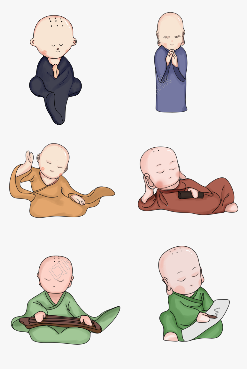 Cute Buddha Png - การ์ตูน พระ น่า รัก, Transparent Png