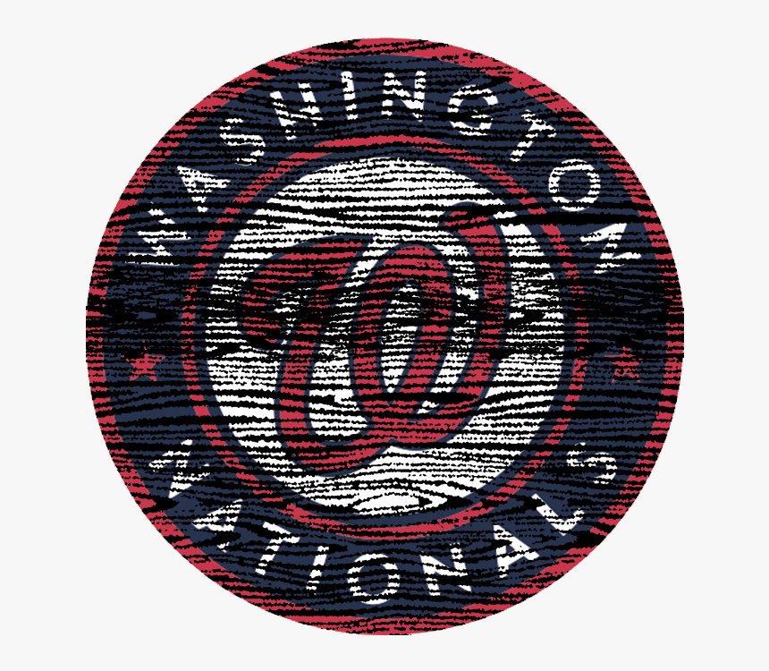 Washington Nationals 2011-present Primary Logo Distressed - Emblem, HD Png Download