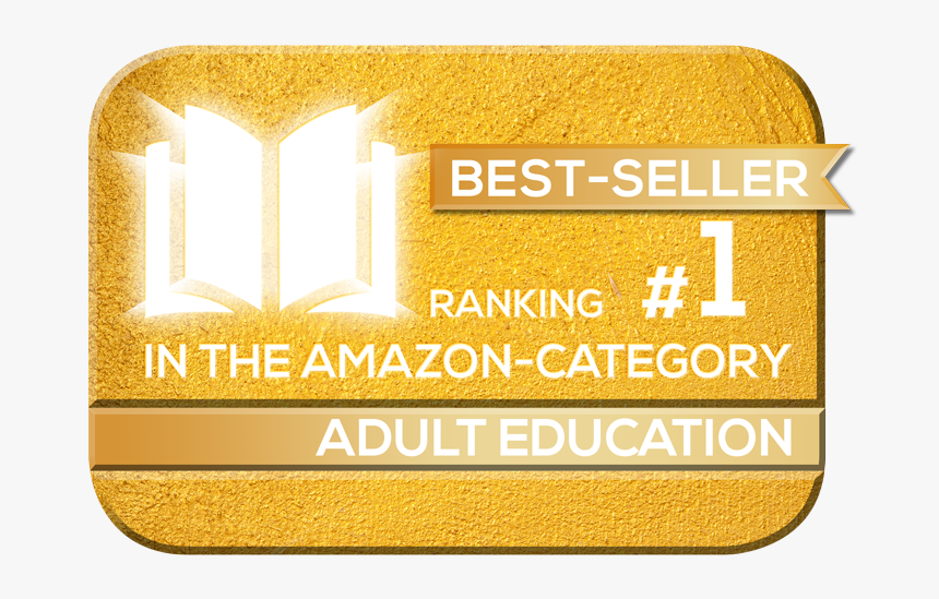 Bestseller Button Adult Education - Gold, HD Png Download